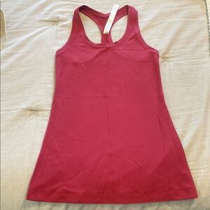 Lululemon Athletica Racerback Tank in Rich Red